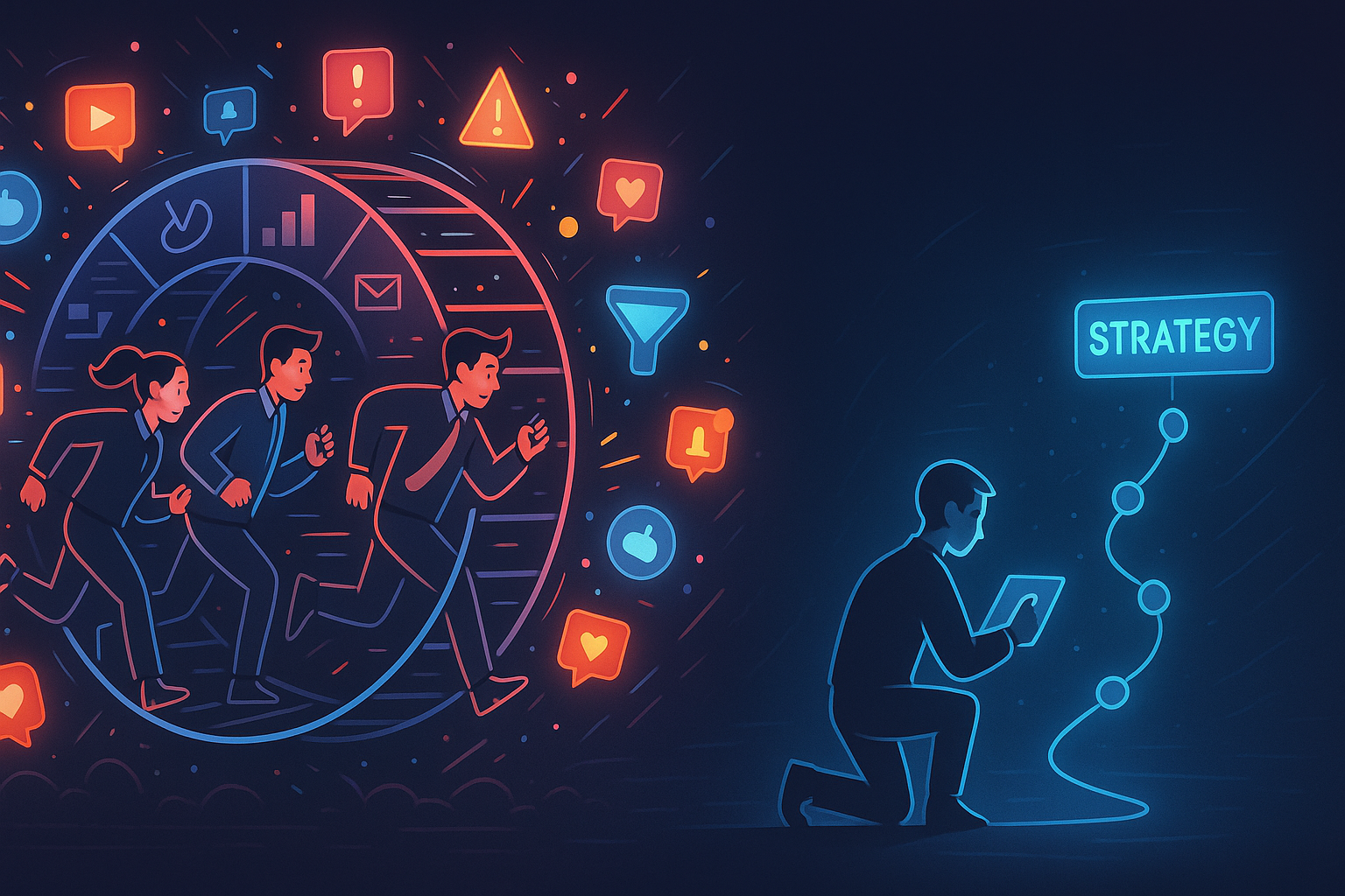 ¿Qué es una estrategia de marketing (y por qué tu empresa cree que tiene una, pero no)?