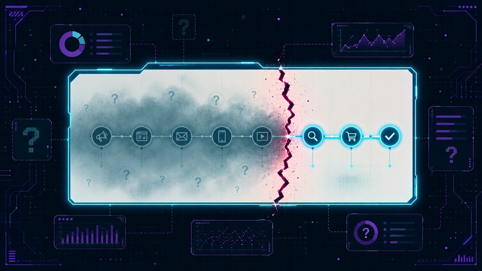 El 90% de los marketers B2B pelea con atribución en 2026: el modelo multi-touch tradicional miente. Cómo reportar pipeline real cuando el 70% del journey es invisible