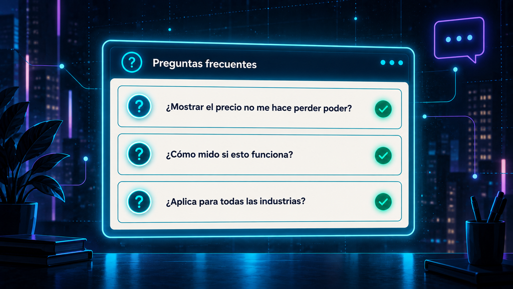 Preguntas frecuentes sobre web B2B self-service